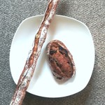 ブリコラージュ ブレッド アンド カンパニー - レストランで食事のあとに、おうちパンも購入。バトンノア購入と、お試しフリュイはいただきました。帰宅してすぐ、かじったこと言うまでもなく。。美味～(⌒0⌒)／~~　20181204