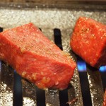 黒毛和牛専門店 和牛亭 五旬 - 上肉盛り（角切りモモ肉）