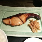 豆寅 - 鰤祐庵焼き定食 1200円