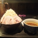 麺屋永吉 花鳥風月 - 「特製咖喱つけめん」1,150円+「トリプル盛」250円
