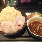 麺屋永吉 花鳥風月 - 「特製咖喱つけめん」1,150円+「トリプル盛」250円