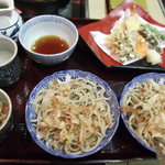 Memboutsurutsuru - おろし蕎麦と季節の熱々てんぷら。