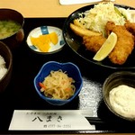 八まき - カキフライ定食