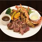 ステーキ＆シーフード OTARU GRILL - ロブスター＆和牛ステーキ