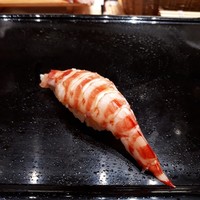 銀座 久兵衛 銀座本店 - 海老は焼いてもらって♪