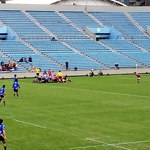 秩父宮ラグビー場 売店 - クリーンファイターズには反則すんなよと言いたい。