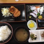 うべ新鮮市場 元気一番 - 本日のみさき定食　600円