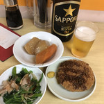 酒・立ち飲み 喜多屋 - つまみはほぼ100円台