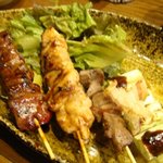 寿司酒房 洛彩 - 2010.10の串盛り