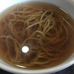 仲佐 - かけ蕎麦。つゆが絶品