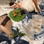 鰻はし本 - 伊達の岩魚と鰻の刺身