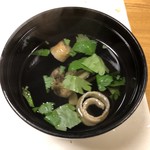 鰻はし本 - 肝吸い