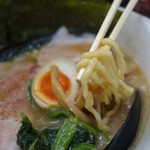 芳醇煮干 麺屋 樹 - （2018/9月）特製煮干ラーメンの麺
