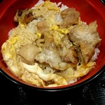 名代富士そば - 炭火親子丼