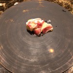 pesceco - 小フグと白子のフリット　