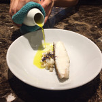 pesceco - スジアラ　サフランスープ