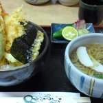 きまま亭 - 天丼ｾｯﾄ