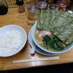 秀吉家 - ミニラーメン＋ライス中