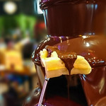 グリルレストラン＆スイーツカフェ スコール - チョコファウンテン