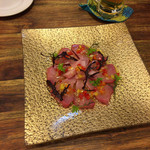 バルにしむらーの - マグロのカルパッチョ