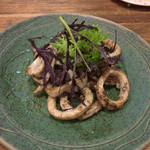 バルにしむらーの - 烏賊鉄板焼き