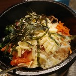 韓国料理あん - チーズ石焼ビビンバ