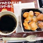 McDonald's - ホットコーヒーとシナモンメルツ