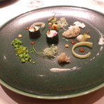 Lumiere - 手長海老の前菜