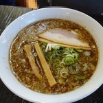 なかた屋 - 「背あぶら中華ソバ(並)」650円背脂少なめでお願いしてみた～