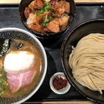 麺屋一燈 - 濃厚魚介つけ麺＋あれ