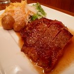 乳酸菌食肉ワールド 然 - リブロースステーキ