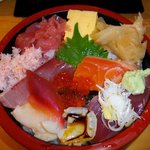 寿し 八仙 - おまかせ丼～ご飯大盛り無料