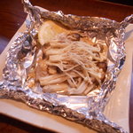 富吉 - オススメ★きのこのアルミホイル焼き380円