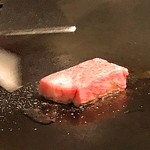 銀座うかい亭 - 2018.12　極上牛　ステーキ