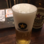 ひとくち餃子てん屋 - ビールに餃子は鉄板の組み合わせでございます！(^｡^)