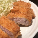 中のお肉も絶妙な揚がり具合！