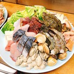 創作居酒屋 まる - 海鮮寄せ鍋6000円（税込）〜コース