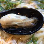 丸亀製麺 - 小粒な牡蠣