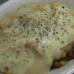 ぱん工房春いろ＆ＨＡＲＵカフェ - ラザニア風焼きパスタ　￥５８０