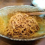 汁なし担担麺 くにまつ - 混ぜました