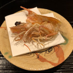 御料理 古川 - 頭は素揚げで