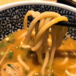 麺屋一燈 - 濃厚魚介つけめん麺リフト