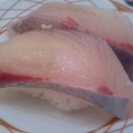 くるくる寿司 ほがらか亭 - 「カンパチ」３２０円