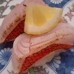 くるくる寿司 ほがらか亭 - 「キンキ」４５０円