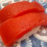 くるくる寿司 ほがらか亭 - 「マグロ赤身」４５０円