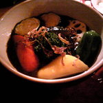 ３丁目のカレー屋さん  - 菜色カレー（1300円）