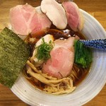 中華そば きなり - 醤油そば、肉増し¥980