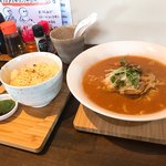 Izakaya Komase - 海老そば+チーズ飯