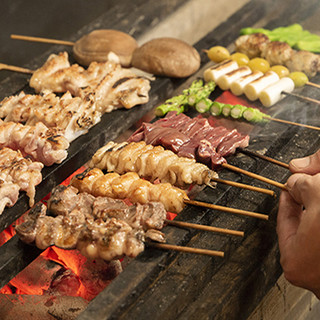 The finest yakitori, backed by the taste of a long-established restaurant and reliable Yakitori (grilled chicken skewers) techniques.