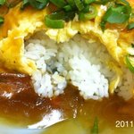 中華園 - 2011.10.6(木)19時半時訪問 600円均一天津飯